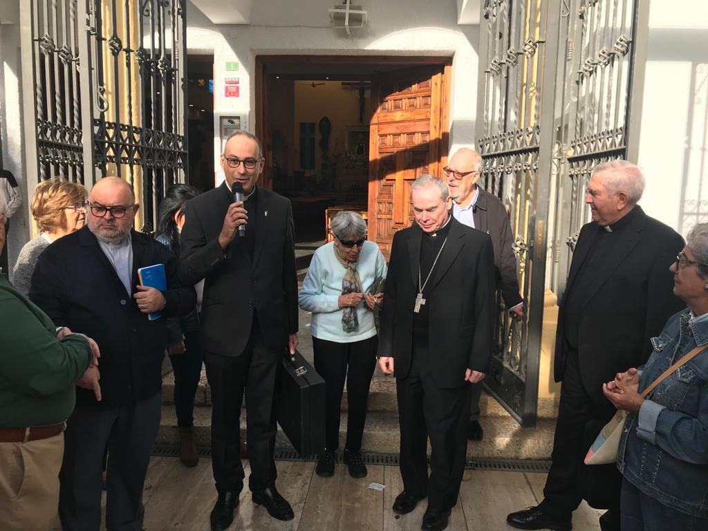 «La parroquia de Los Boliches le da su más cariñosa bienvenida»