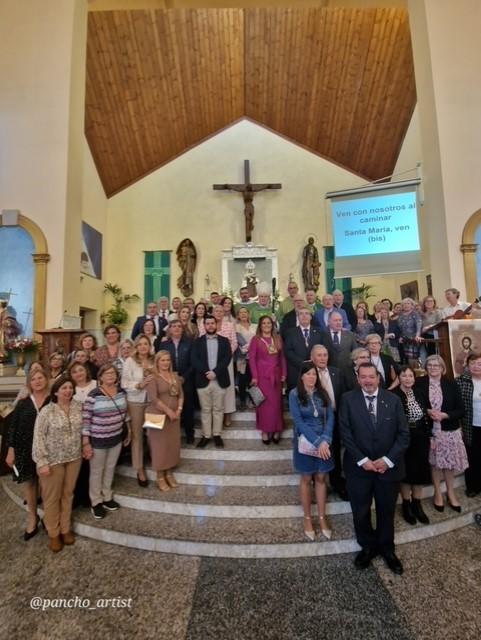 «La parroquia de Los Boliches le da su más cariñosa bienvenida»