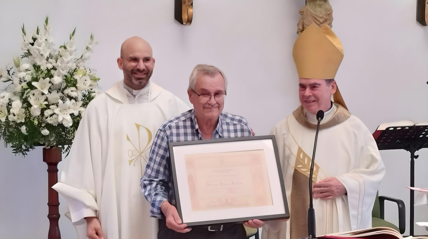 Antonio Baena: «Ser parte de la parroquia es para mí la felicidad plena en el servicio»