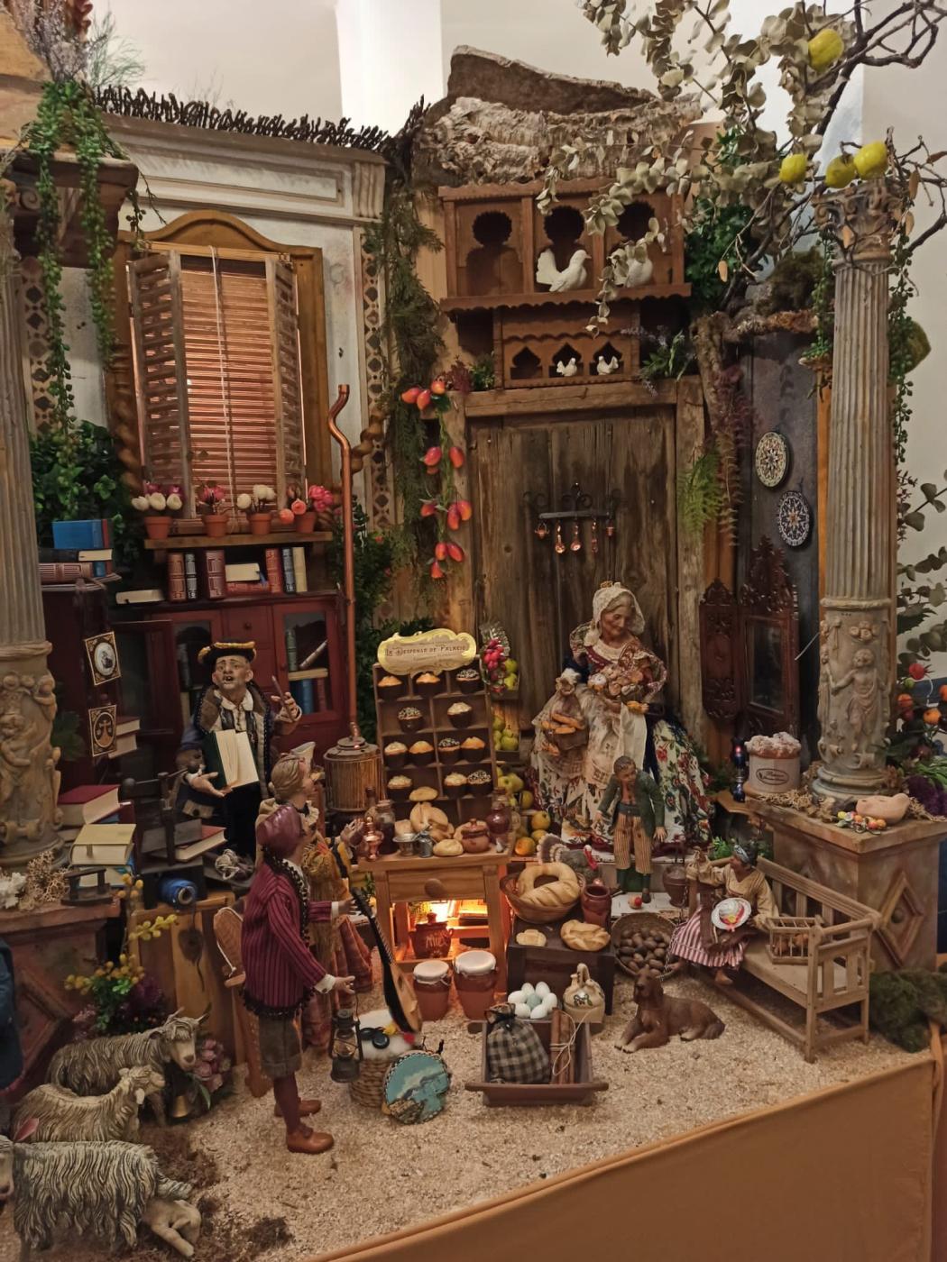 La parroquia de Fátima inaugura un Belén napolitano