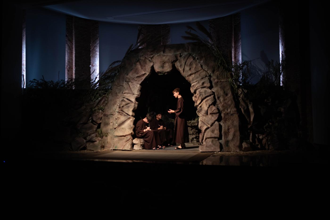 El Belén Viviente Diocesano 2023 recrea en una de sus escenas, el primer belén de la historia a manos de San Francisco de Asís