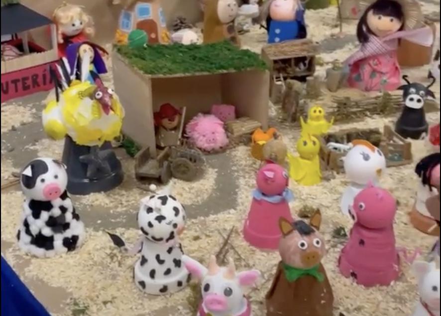 Belén del CEIP Ramon García de Estepona