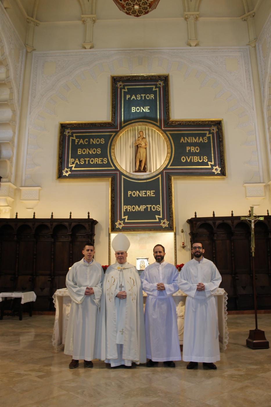 José Francisco, José Ignacio y Antonio han sido admitidos a órdenes