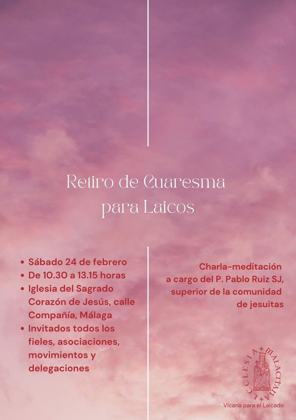 El retiro de laicos ayudará a detectar las afecciones desordenadas