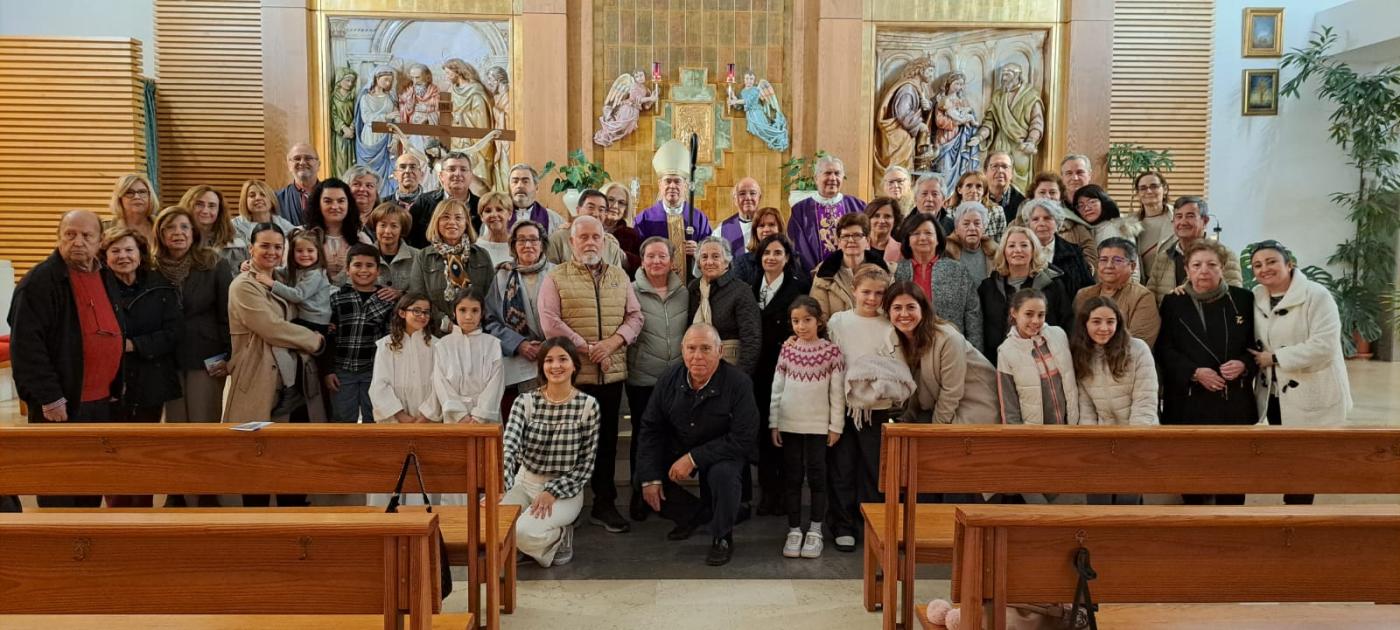 «Es una alegría recibir una visita de quien viene a cuidarte, guiarte, acompañarte y compartir la vida»
