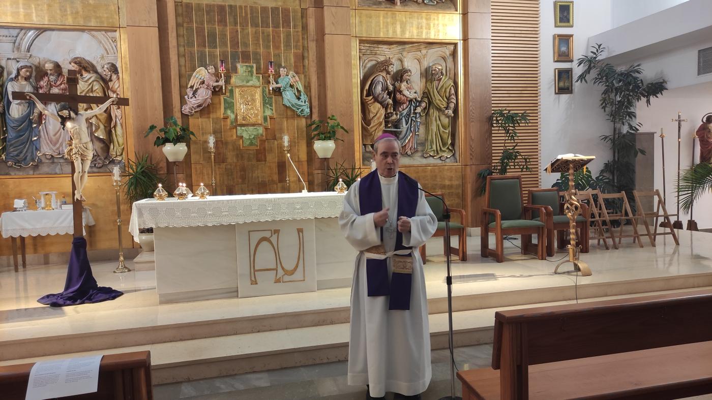 «Es una alegría recibir una visita de quien viene a cuidarte, guiarte, acompañarte y compartir la vida»