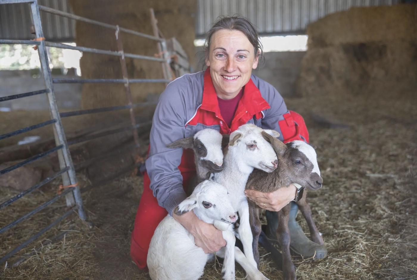María Elvira Chorques Pareja, ganadera valenciana,  fotografiada por Alberto Pla