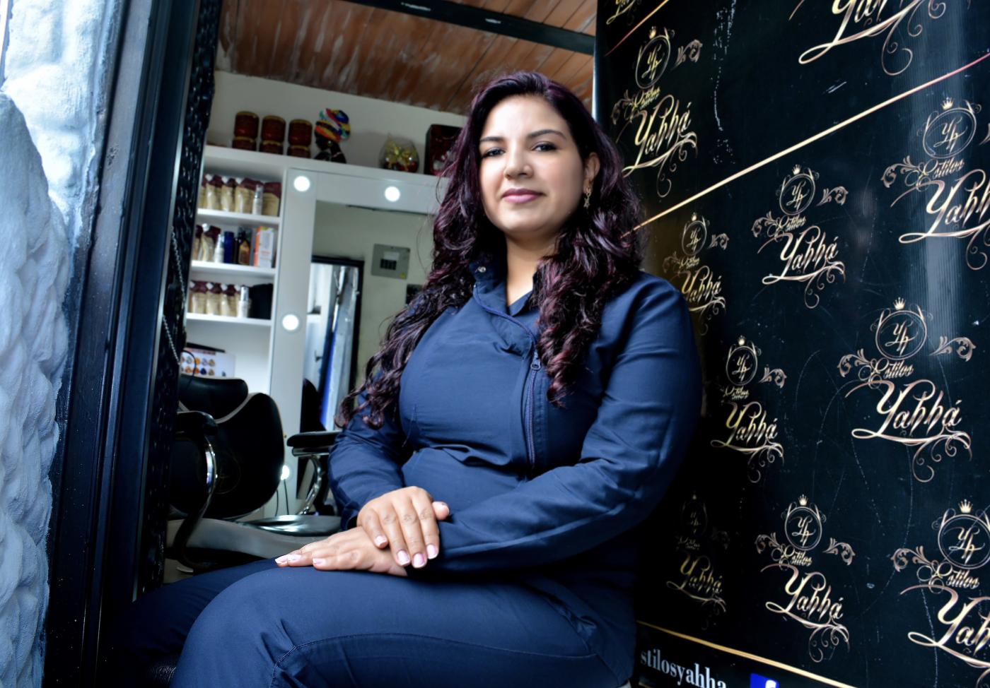 Ivonnsabel Zambrano Gutiérrez, estilista colombiana, fotografiada por Mónica Cuartas Moncada