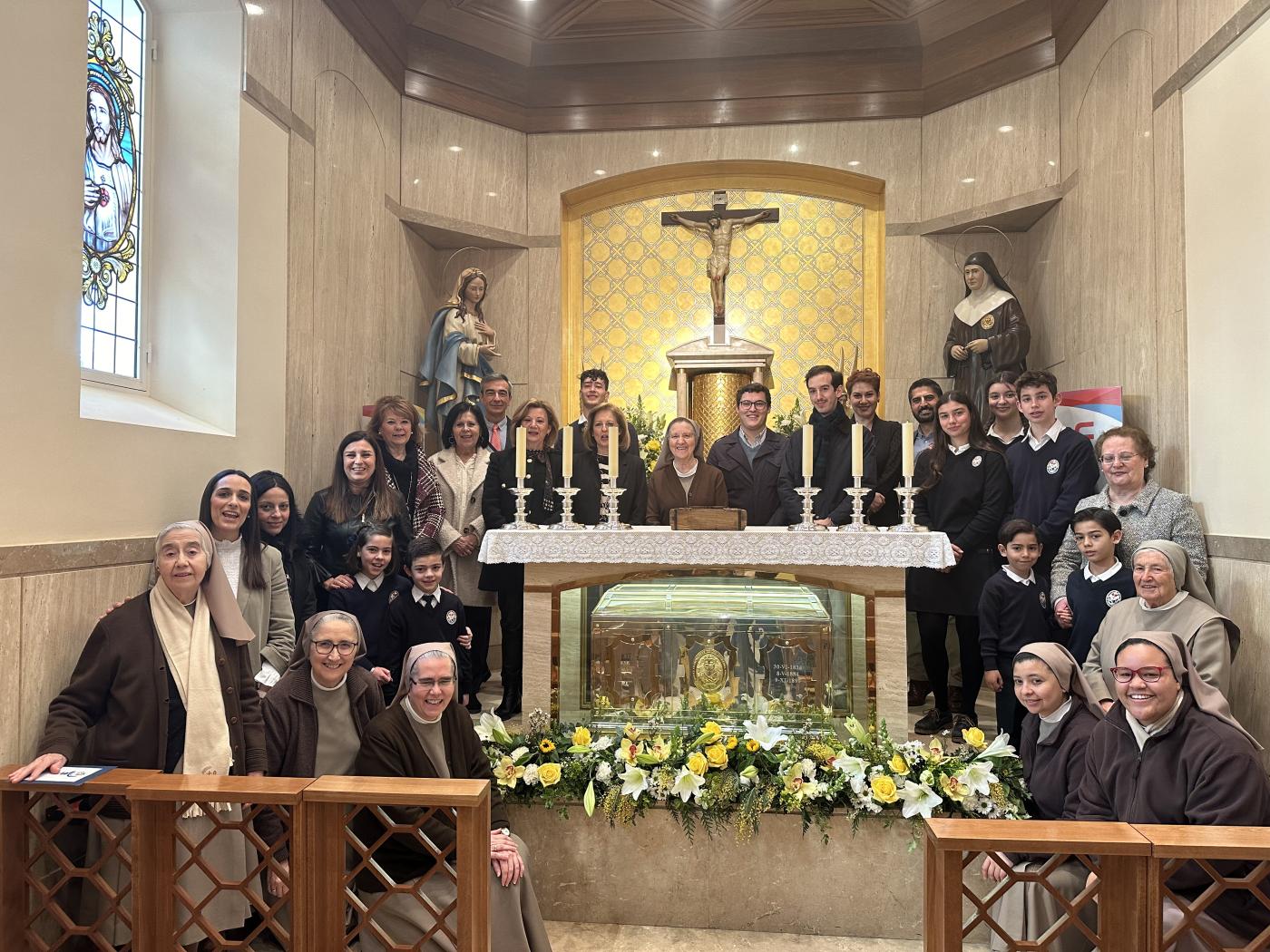 Las Hermanas Franciscanas de los Sagrados Corazones abren el 125 aniversario del Paso de Madre Carmen a la Vida Eterna