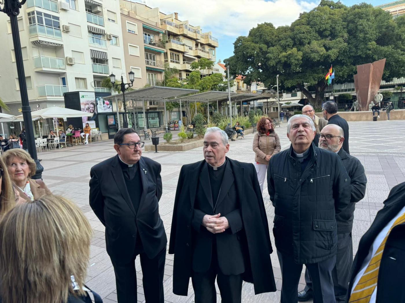 La parroquia del Rosario de Fuengirola vive una visita de Medalla