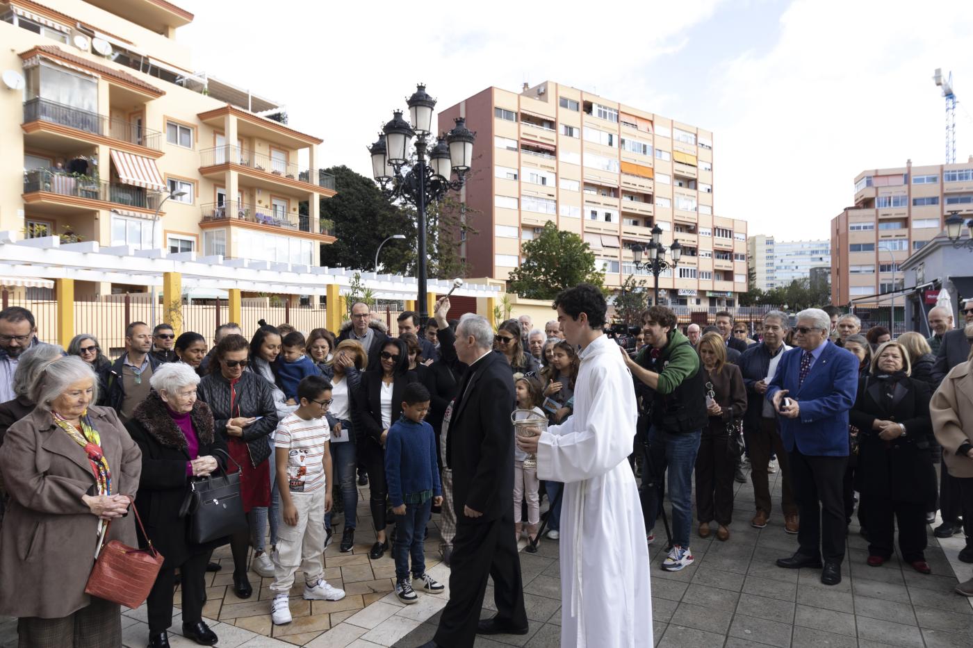 Los niños de Benalmádena preguntan al Sr. Obispo en su Visita Pastoral