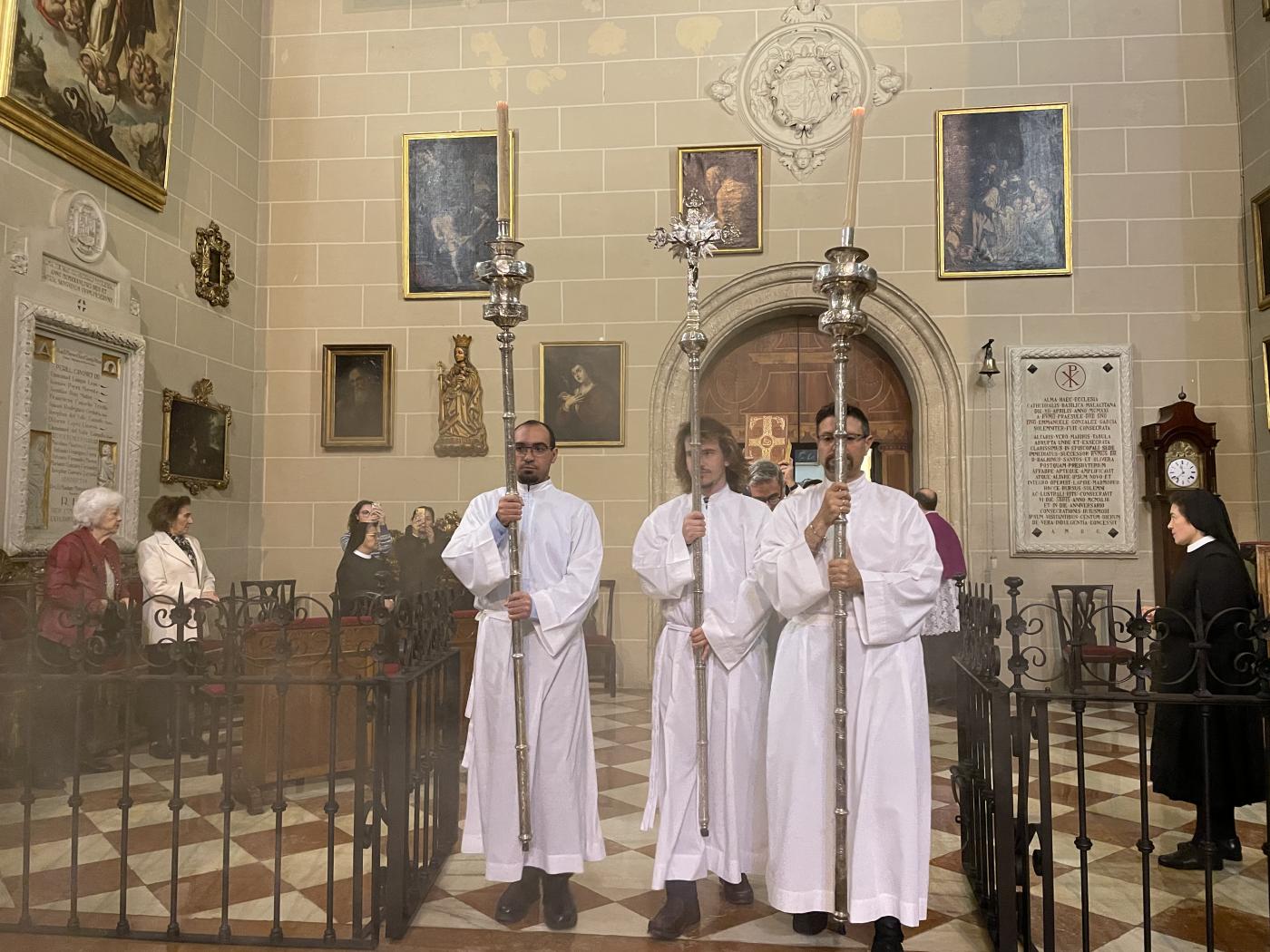 Misa Crismal 2024 en la Catedral de Málaga // E. LLAMAS