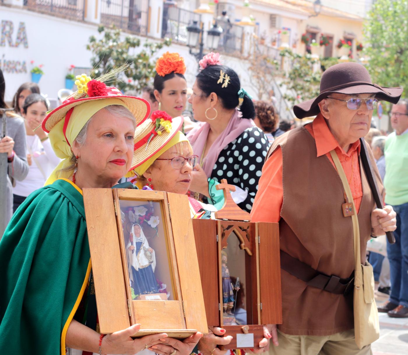 Más de 30 hermandades de san Isidro compartieron devoción en Benamocarra