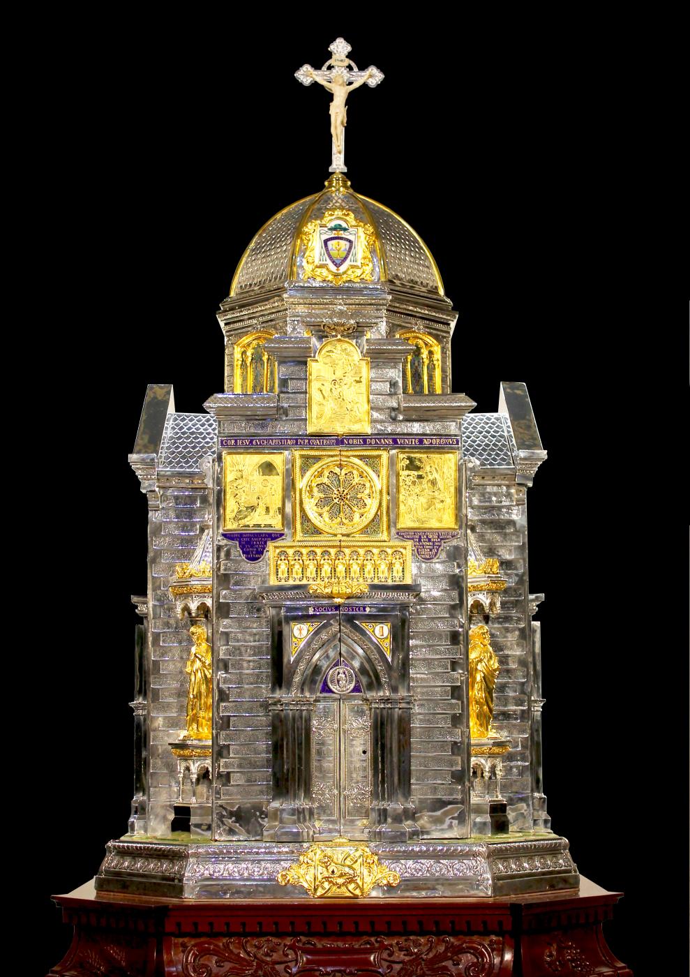 Frontal del Sagrario del Seminario tras la restauración // J.F. FERNÁNDEZ