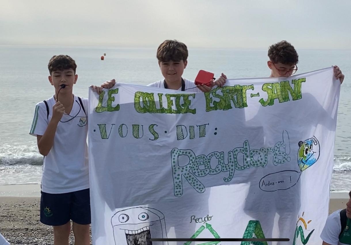 El Colegio Diocesano Espíritu Santo fusiona francés y cuidado de la creación