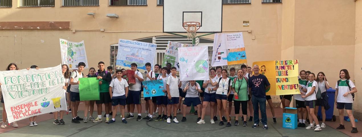 El Colegio Diocesano Espíritu Santo fusiona francés y cuidado de la creación