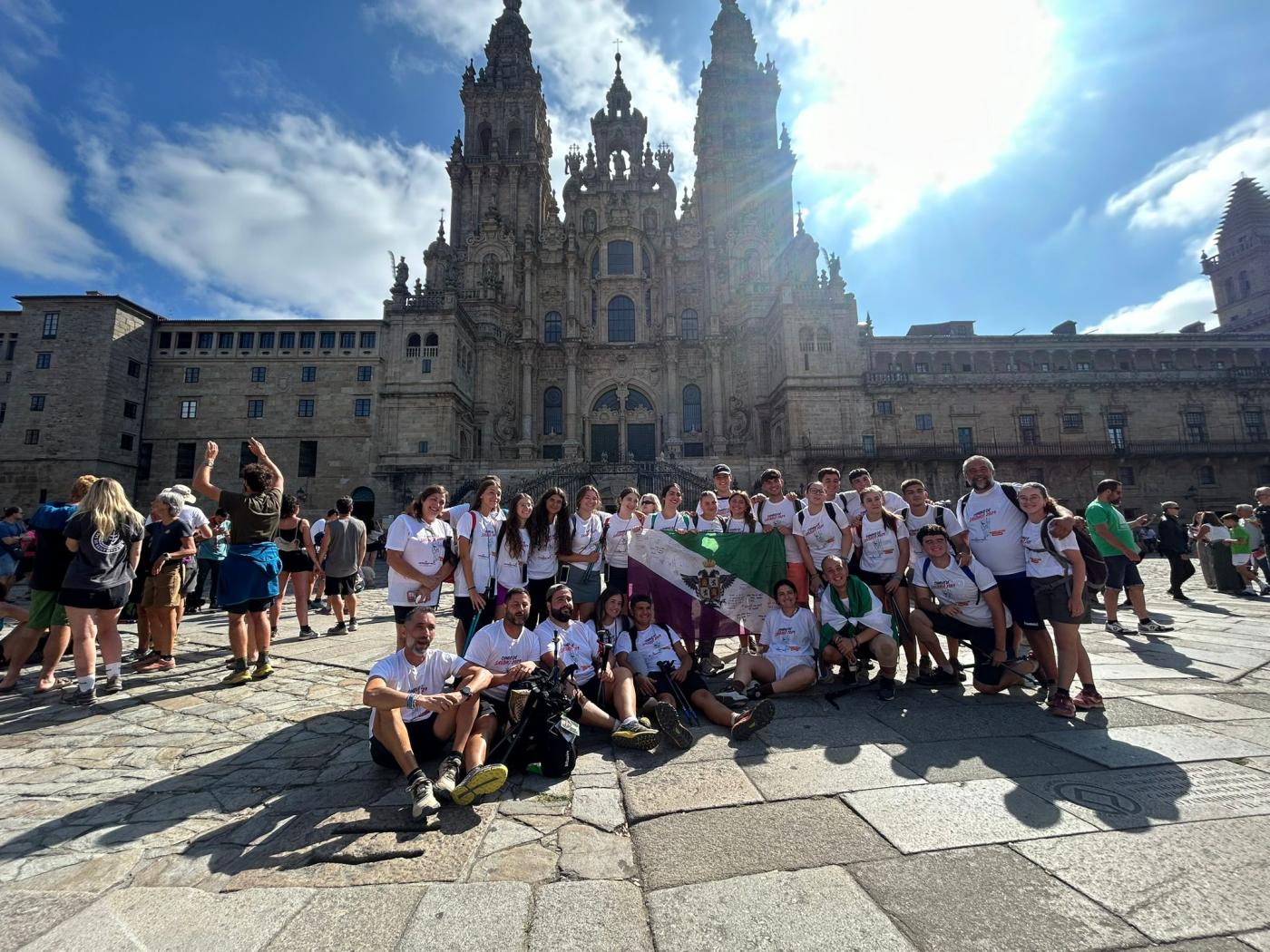 El arciprestazgo de Coín caminó a Santiago de Compostela