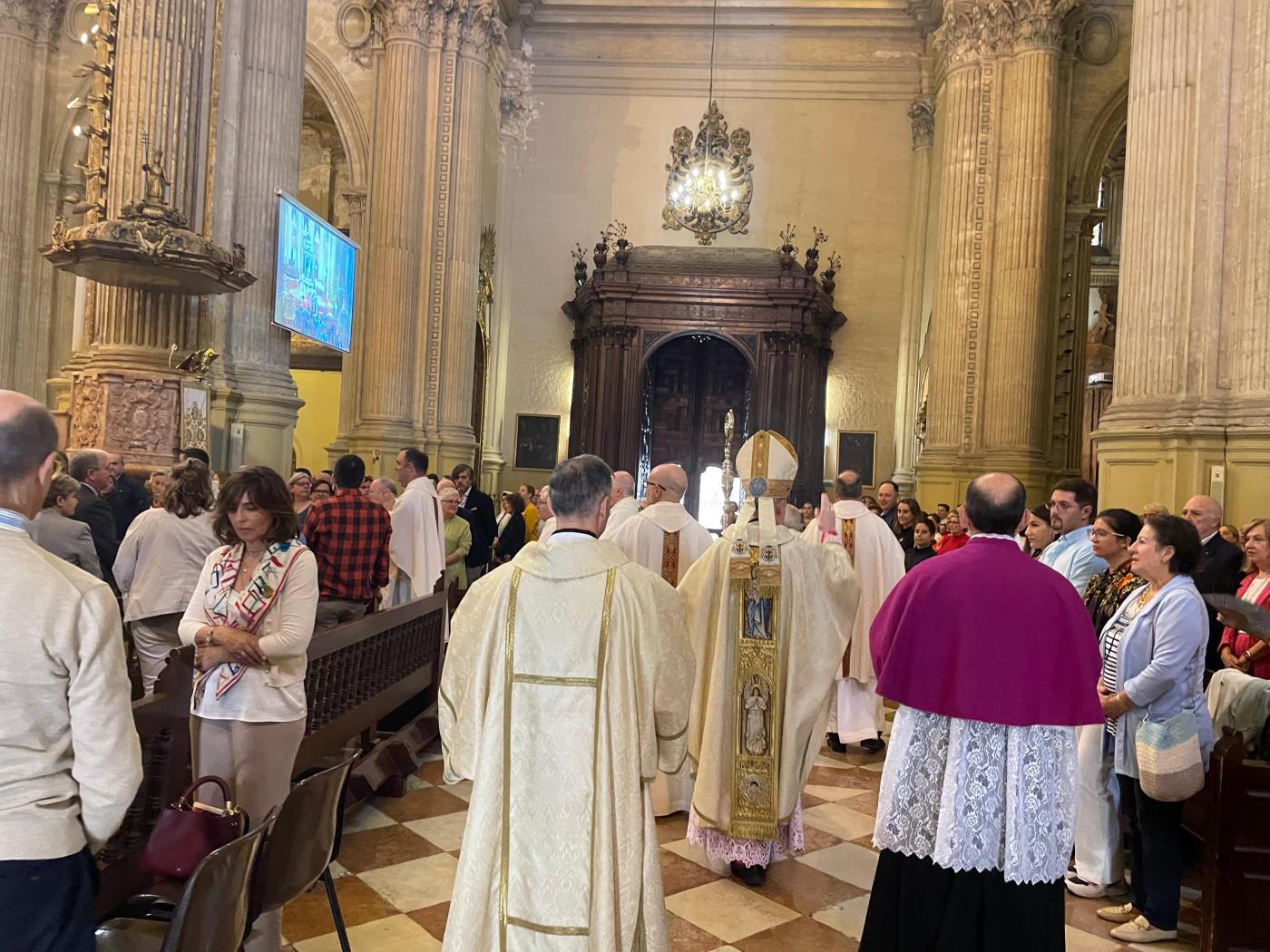 José Ignacio, José Francisco y Antonio, futuros diáconos de la Iglesia de Málaga