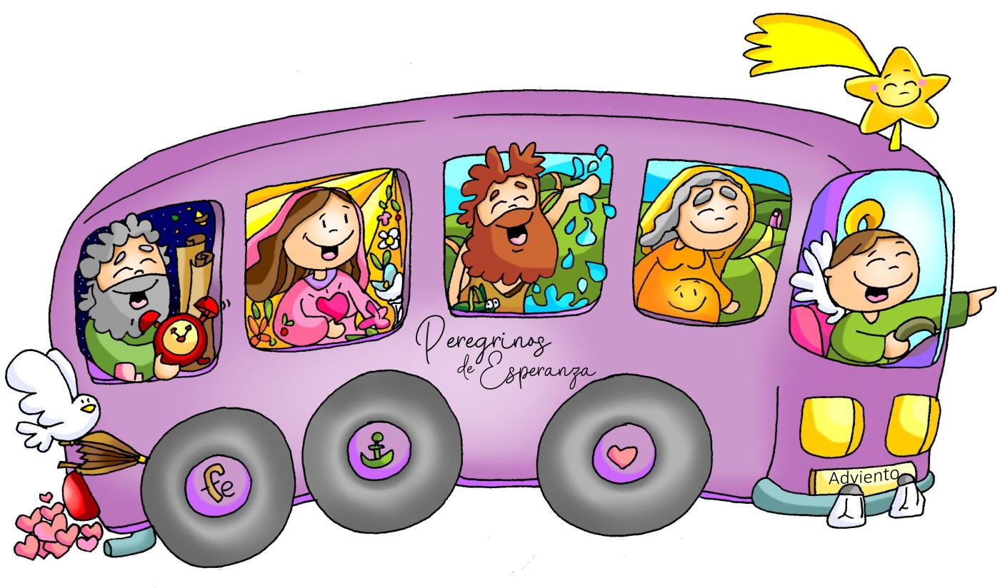 El autobús peregrino del Adviento llega de la mano de Fano y Unai Quirós