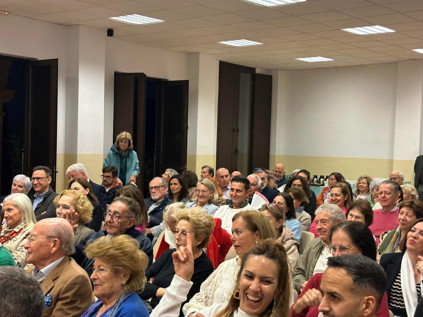 Momento de la presentación del segundo libro de José López Solórzano