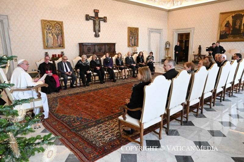 Manos Unidas Málaga se encuentra con el Papa