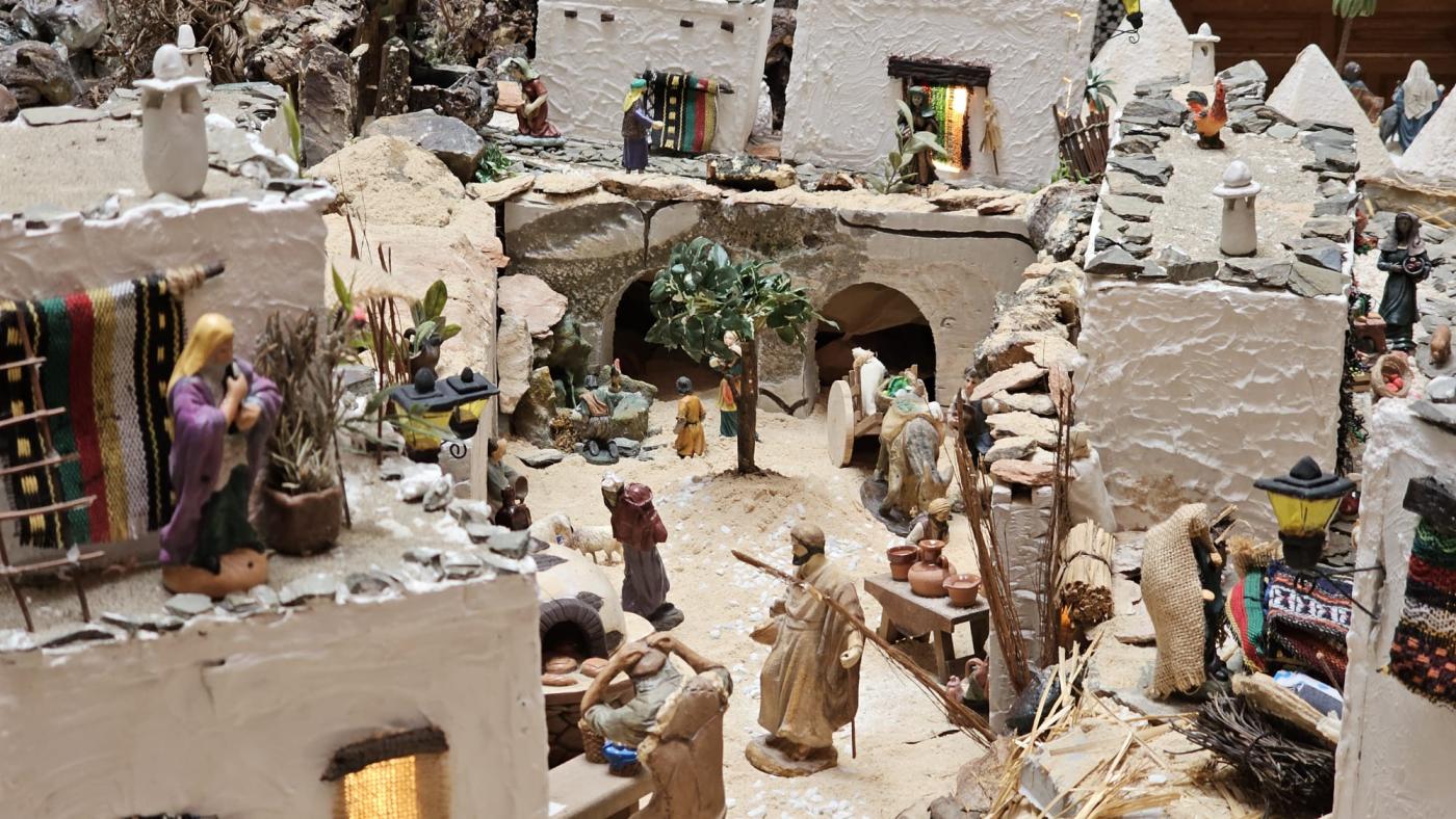 La parroquia Virgen del Camino celebra más de 30 años de su belén