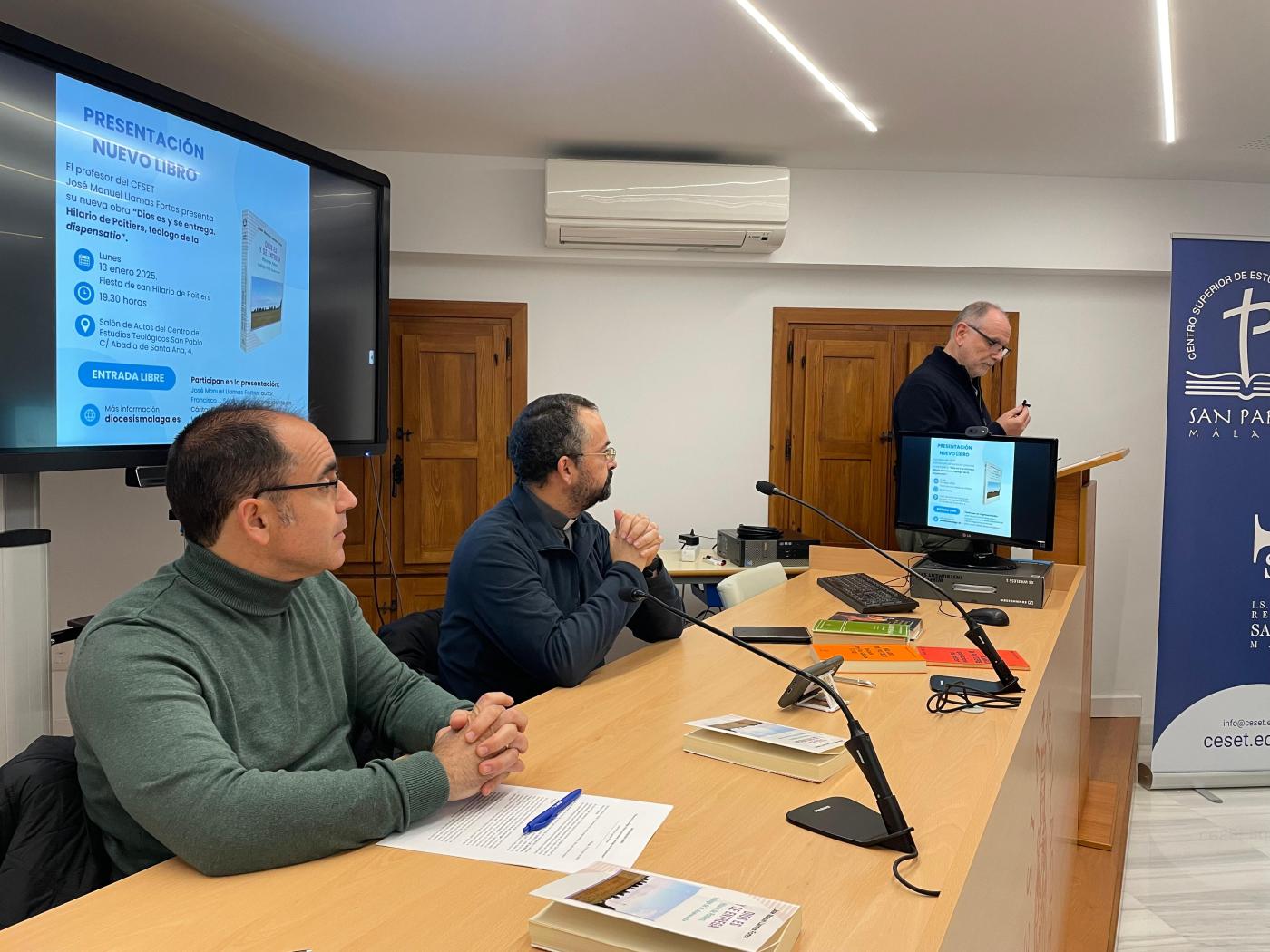 Presentación del Libro de José Manuel Llamas en el CESET // E. LLAMAS