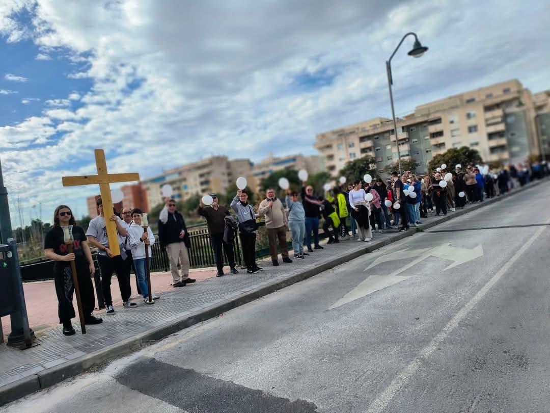 Marcha por la Paz del arciprestazgo de Cristo Rey