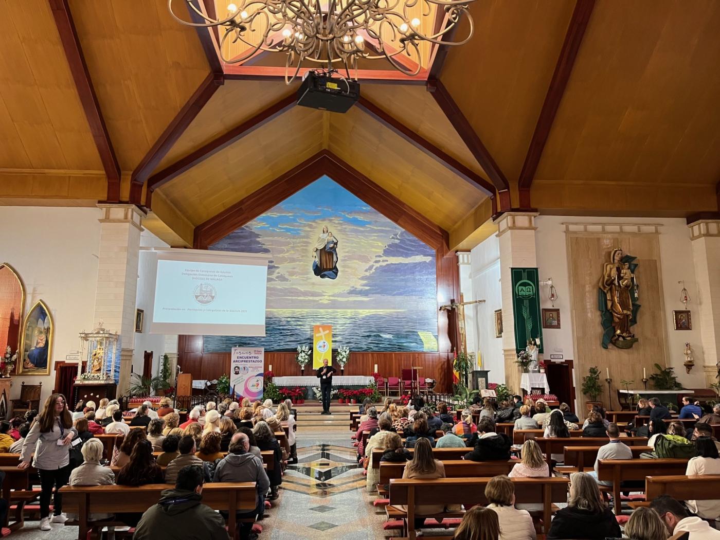 Patxi y Unai animaron el III Encuentro de Catequistas del arciprestazgo de Fuengirola-Torremolinos