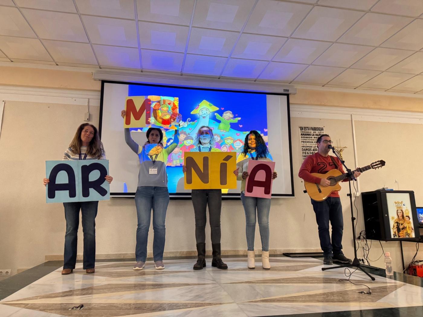 Patxi y Unai animaron el III Encuentro de Catequistas del arciprestazgo de Fuengirola-Torremolinos
