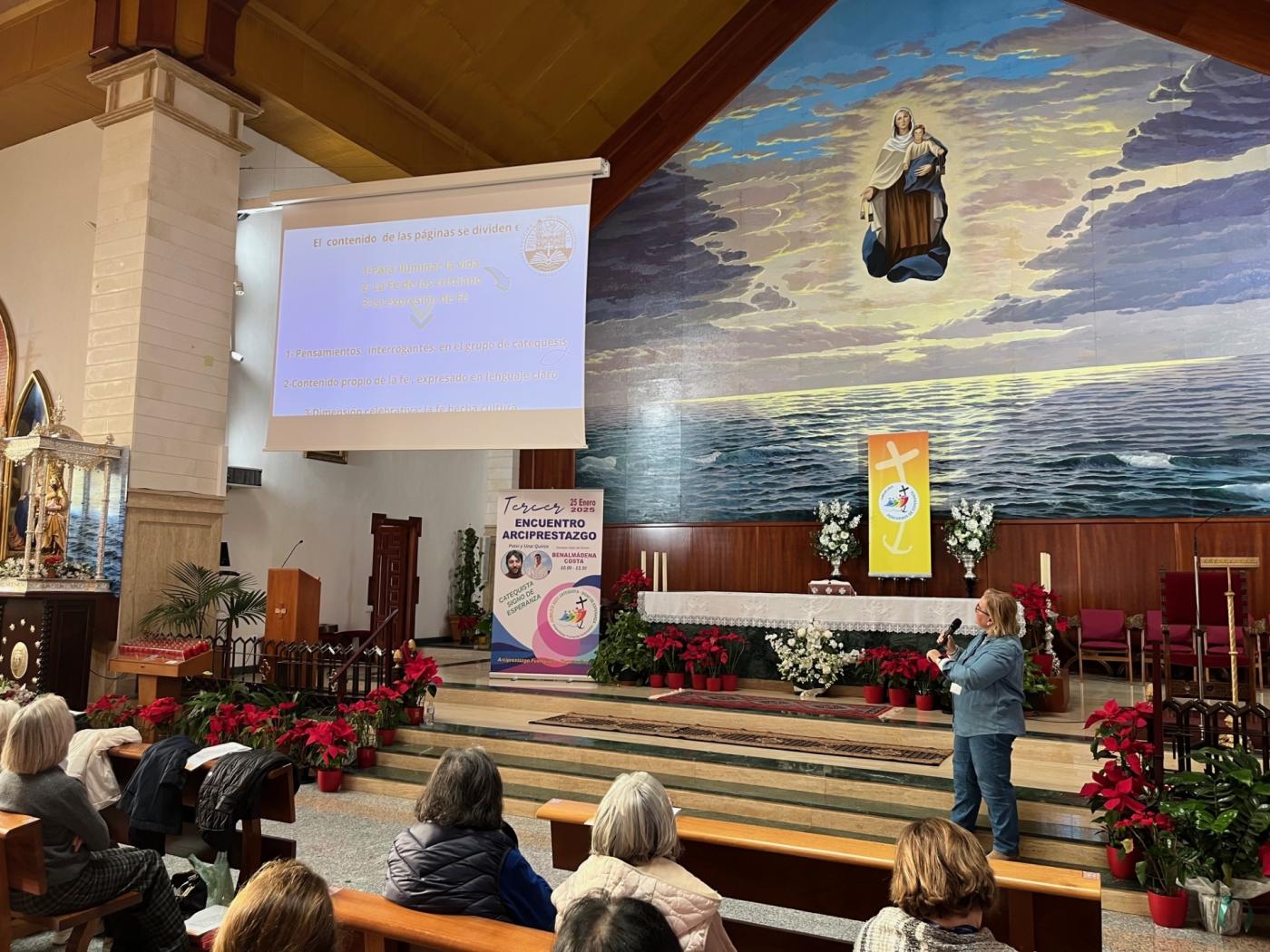 Patxi y Unai animaron el III Encuentro de Catequistas del arciprestazgo de Fuengirola-Torremolinos