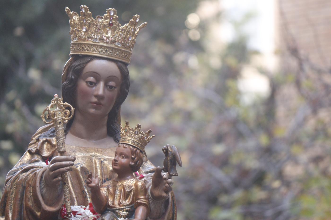 La Virgen en la parroquia de San Gabriel