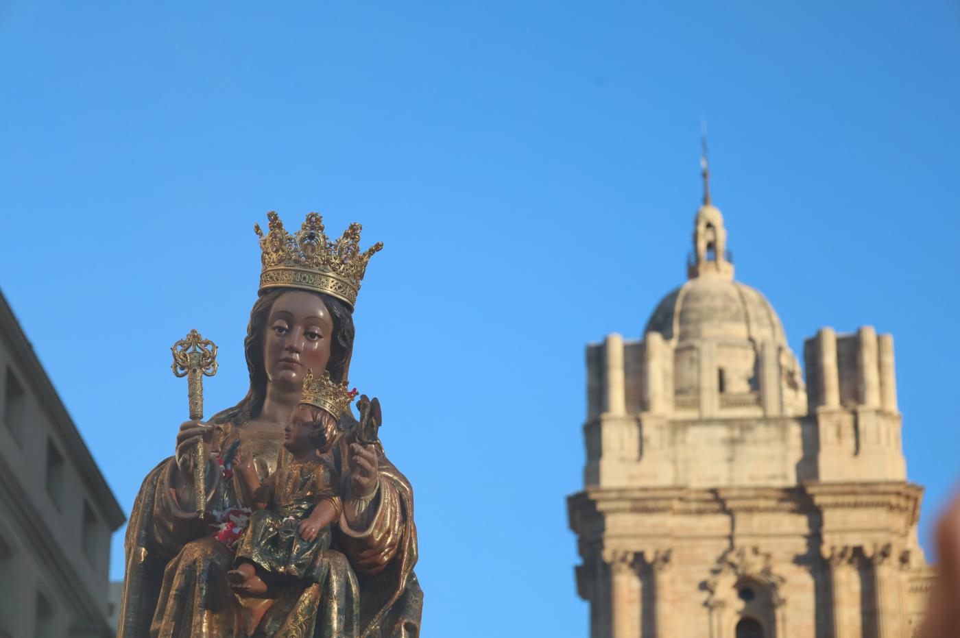 La patrona regresó en santo traslado a su santuario