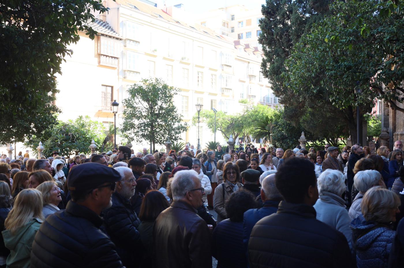 Los arciprestazgos de Álora y Coín han peregrinado a la Catedral de Málaga