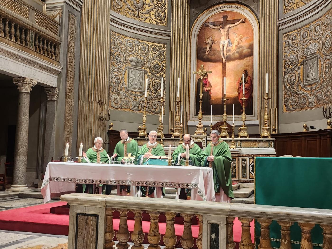 Las parroquias de la Amargura, el Salvador y la Encarnación de Marbella celebran el Jubileo en Roma