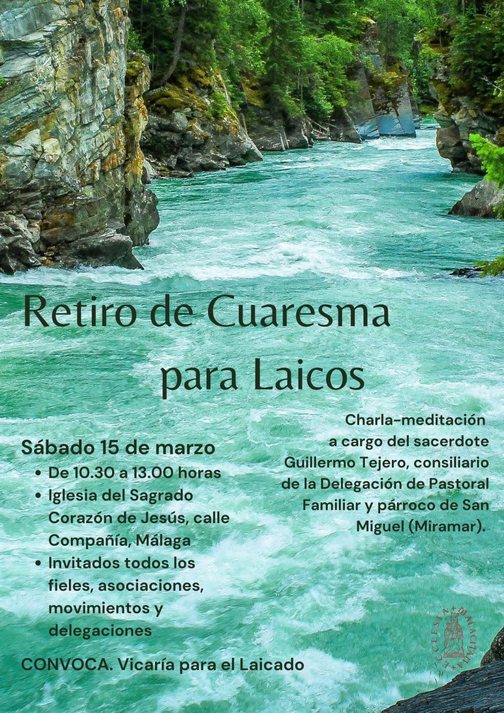 El Jubileo fue el hilo conductor del retiro de Cuaresma para los Laicos