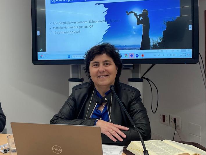 La profesora Mariela Martínez