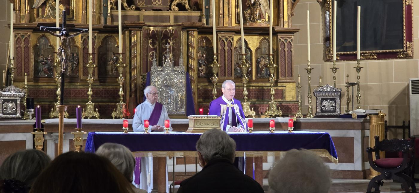 El Jubileo fue el hilo conductor del retiro de Cuaresma para los Laicos