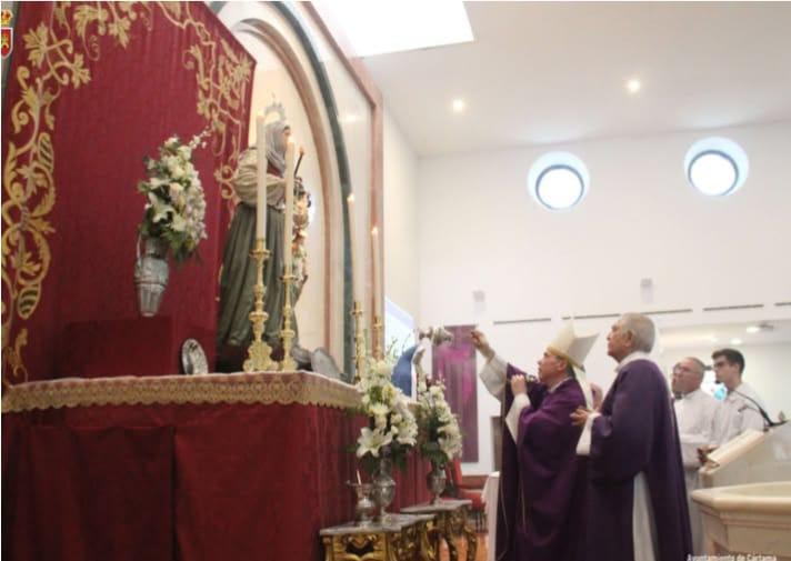 Bendición de la imagen de Santa María de la Cabeza (Cártama-Estación)