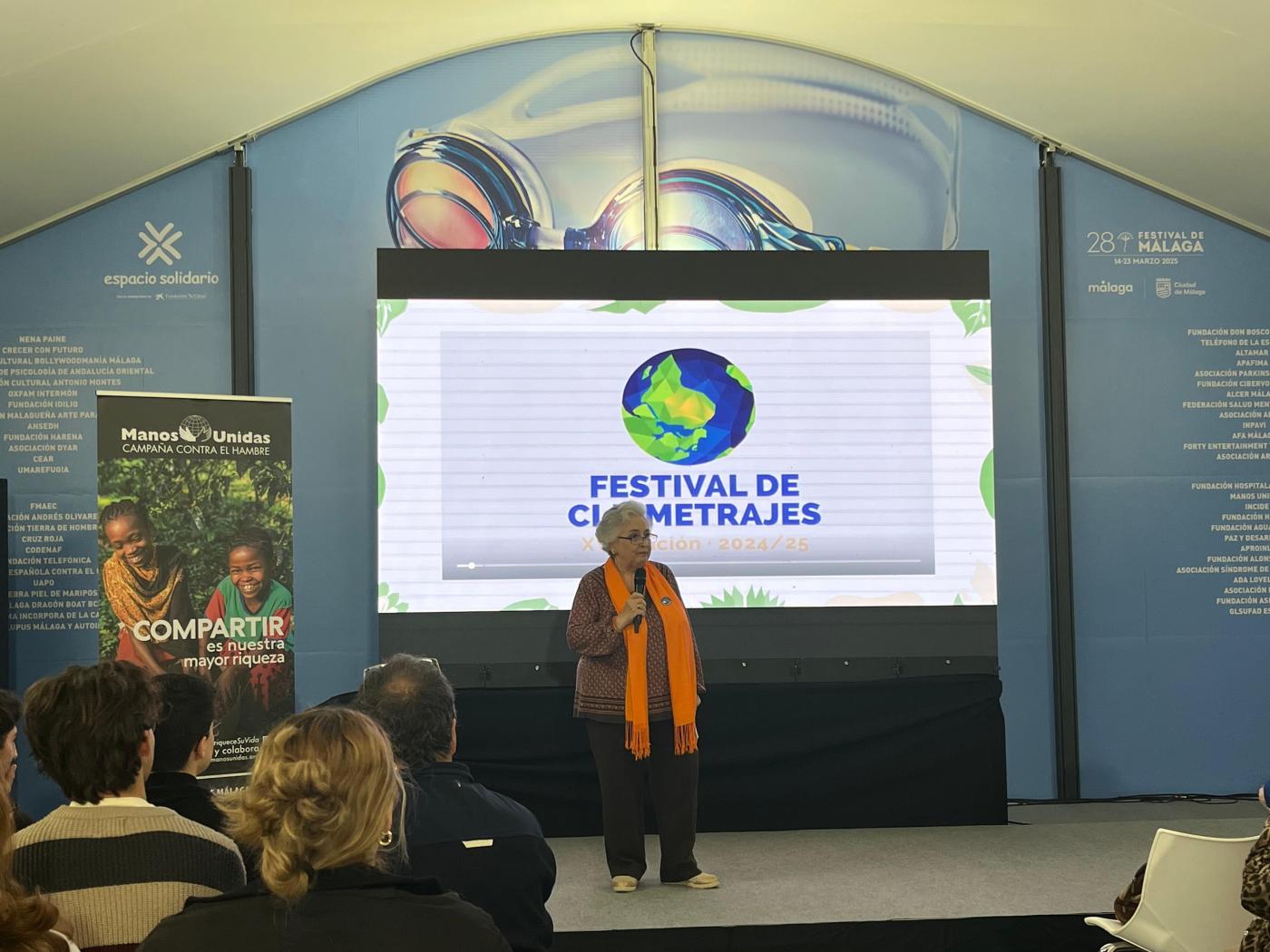 Manos Unidas presenta sus clipmetrajes en el Festival de Cine de Málaga