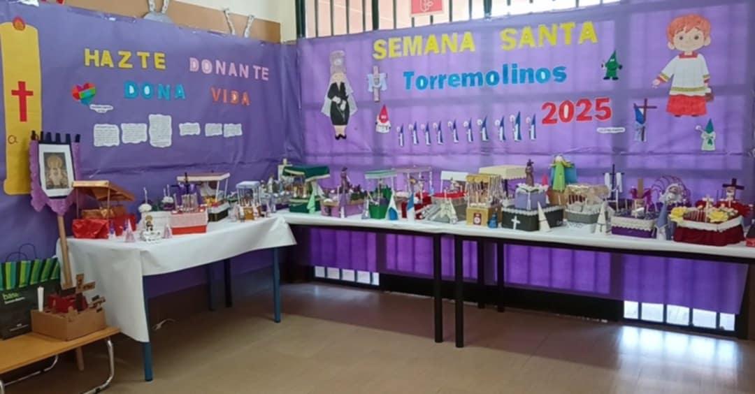En el CEIP Mar Argentea, de Torremolinos, se vive la Semana Santa