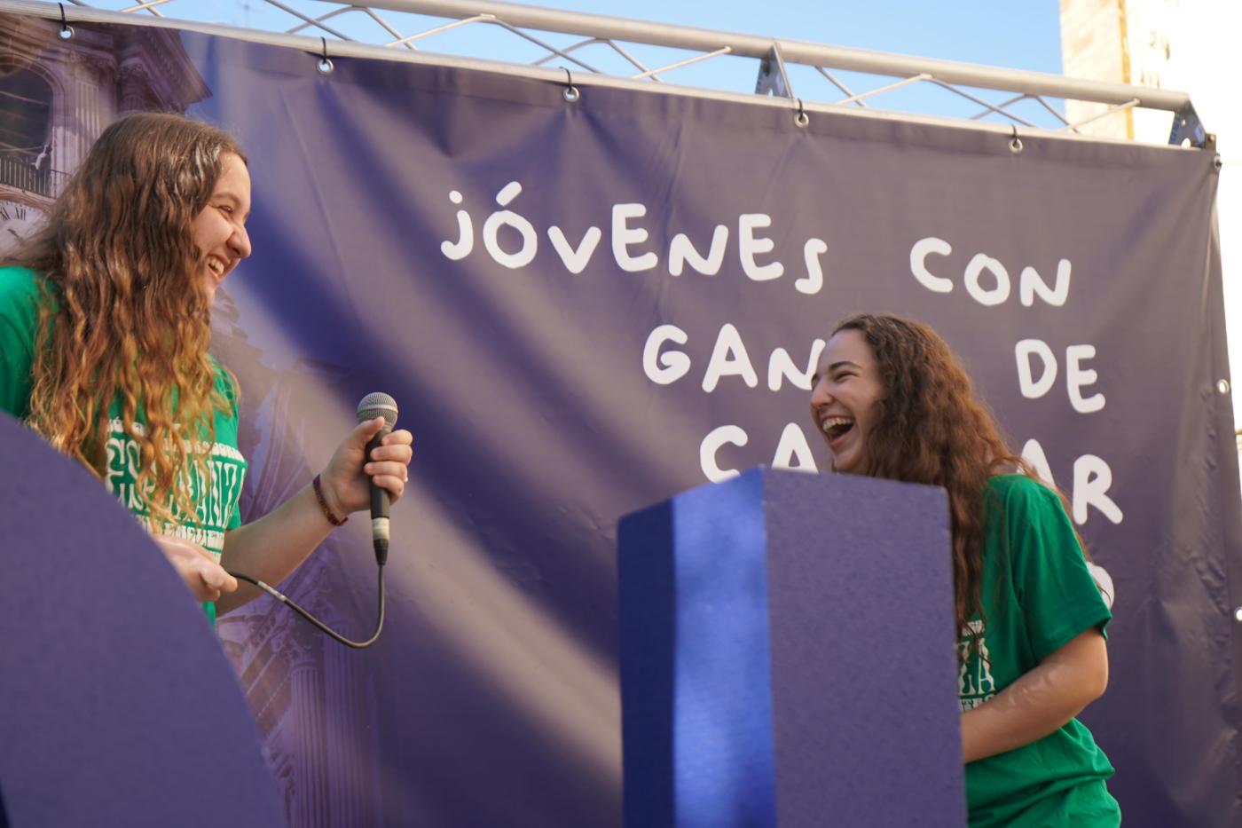 Los jóvenes viven un EDJ inolvidable