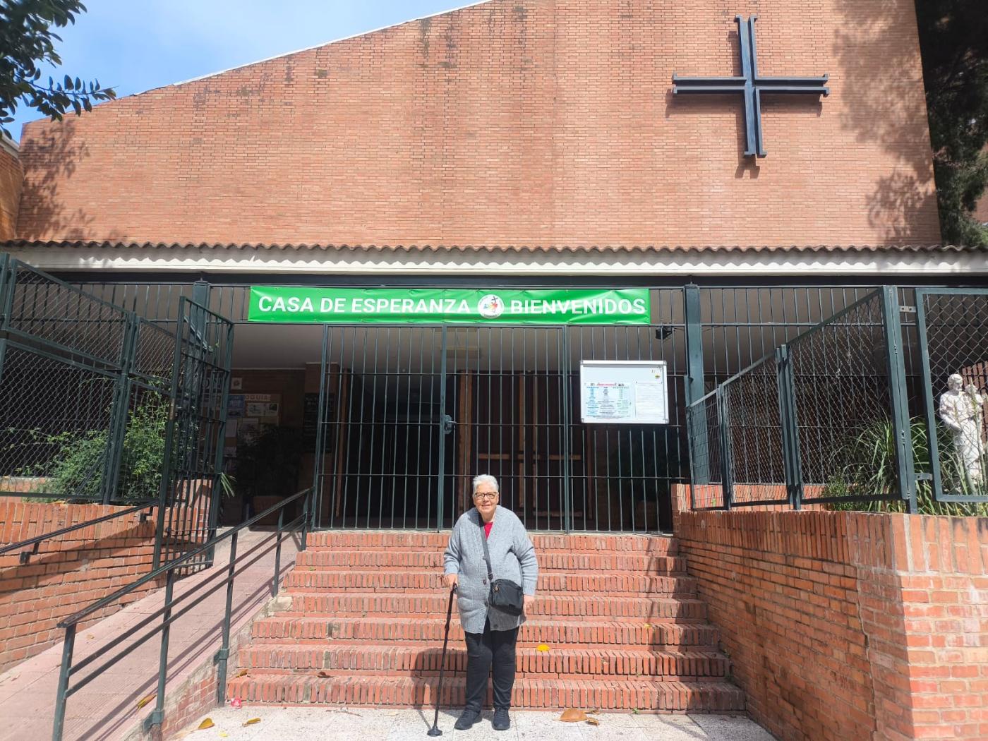 Joaquina Donoso, agente de Pastoral de la Salud