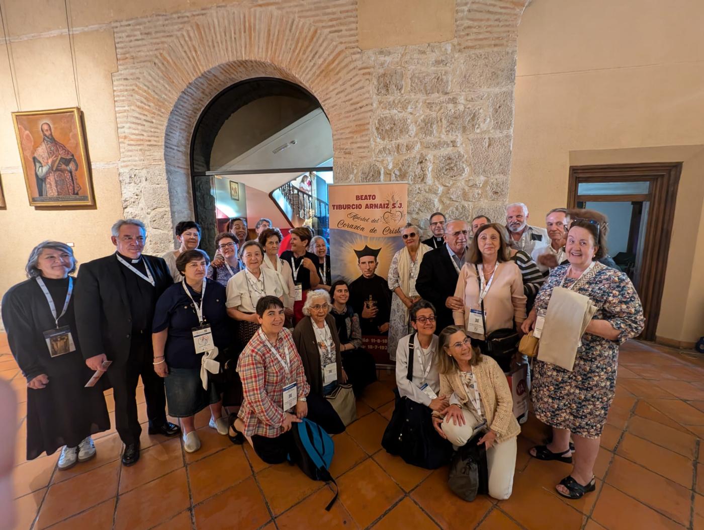 Malagueños participantes en el Congreso Internacional del Corazón de Cristo, en Valladolid