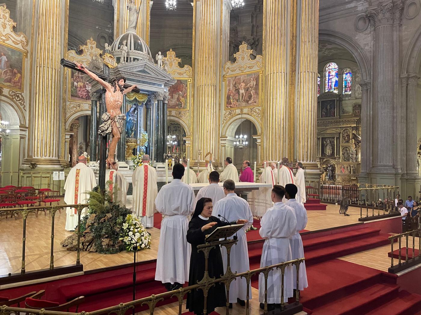 Solemnidad del Corpus Christi en la Catedral de Málaga // E. LLAMAS