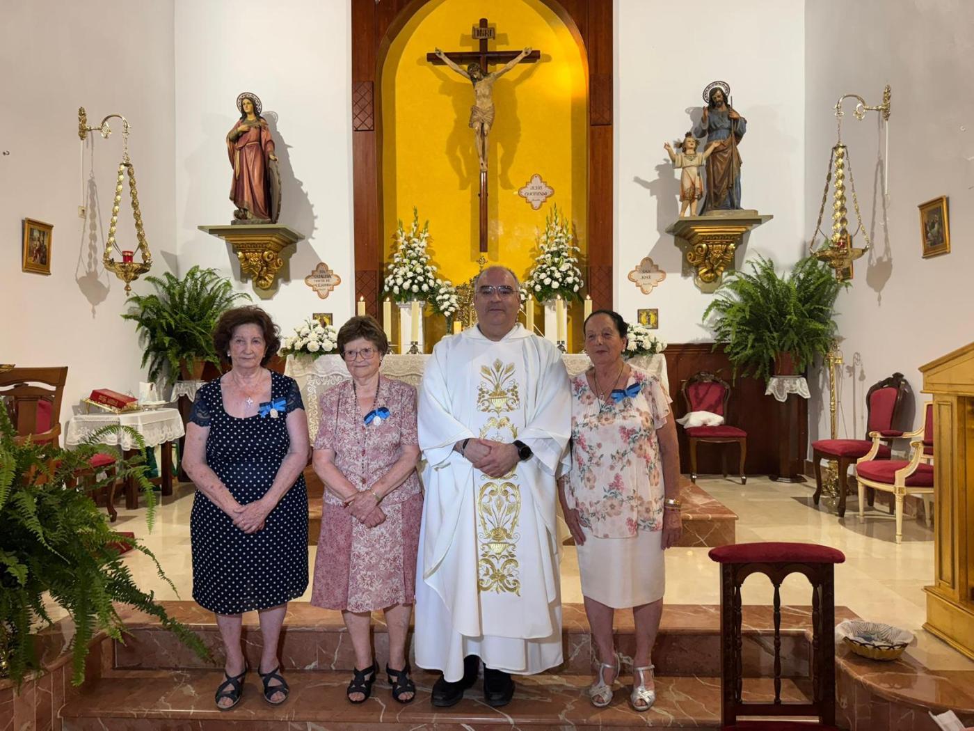 «Íbamos a darle una sorpresa a nuestro párroco y la sorpresa nos la llevamos nosotras»