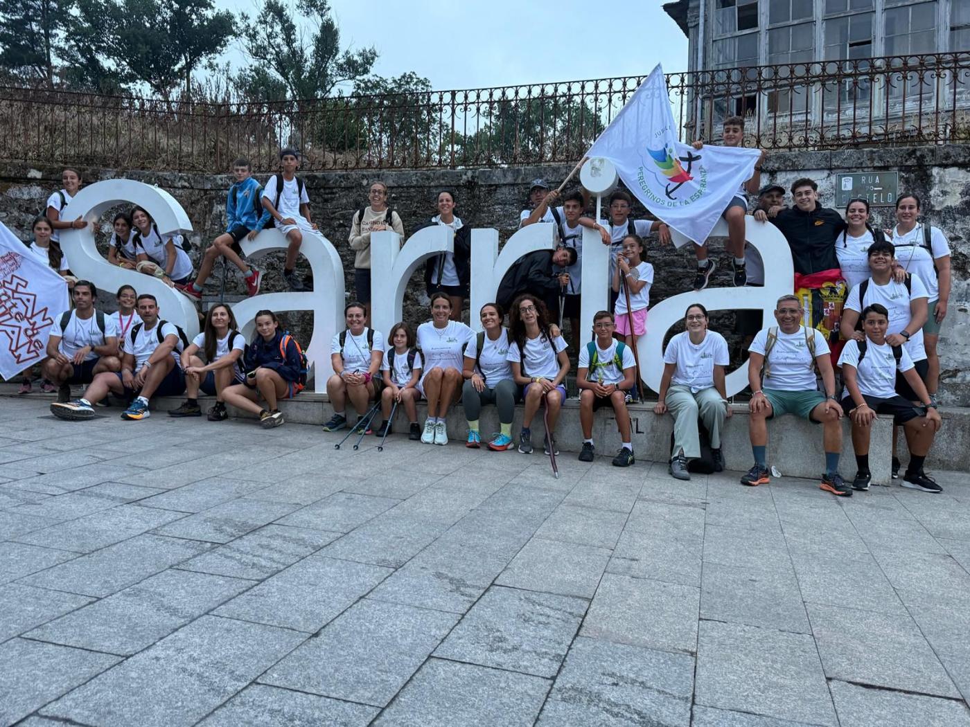 Jóvenes de Vélez-Málaga concluyen su peregrinación a Santiago de Compostela