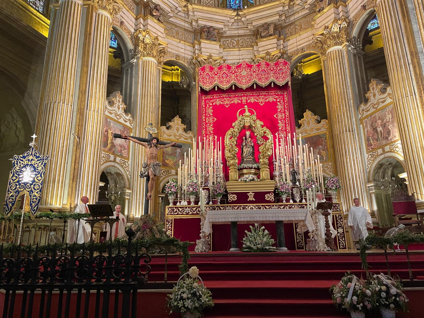 Novena a la Virgen de la Victoria en la Catedral de Málaga