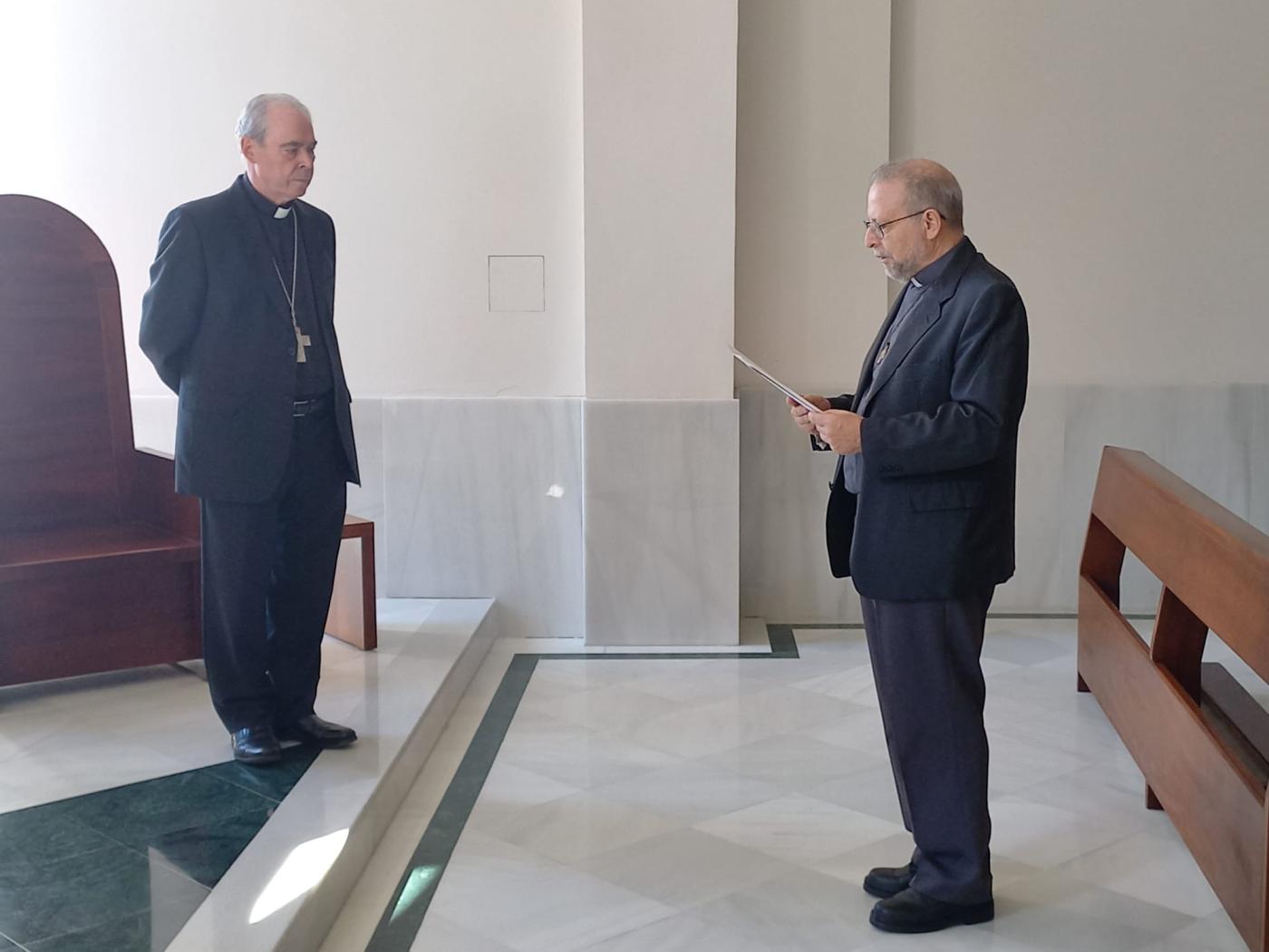 Juramento y profesión de fe del nuevo delegado de Misiones, José Luis Pereyra