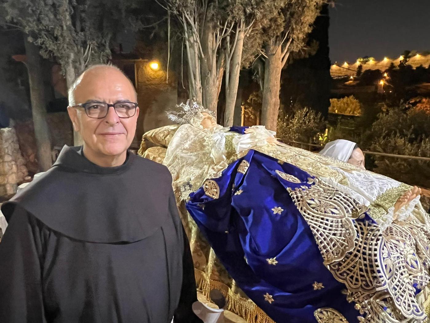 Fray Manuel D. Lama: «Los cristianos de Tierra Santa seguimos al pie de la cruz»